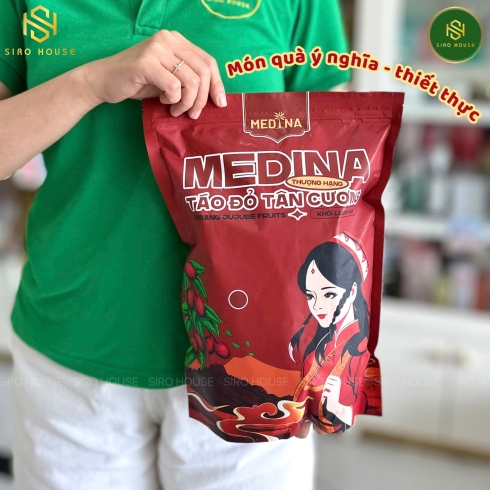 Táo đỏ Tân Cương thượng hạng MEDINA 1kg size 60-70 trái 