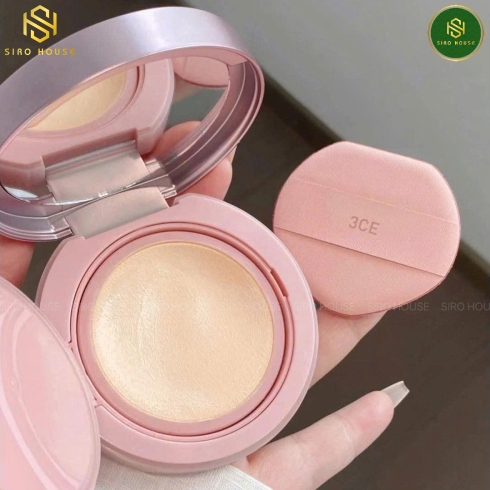 Phấn Nước 3CE Fitting Mesh Cover Cushion SPF40 PA++++ P01 11g x 2 (Bản gốc + Refill)
