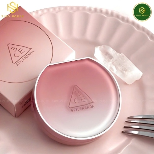 Phấn Nước 3CE Fitting Mesh Cover Cushion SPF40 PA++++ P01 11g x 2 (Bản gốc + Refill)