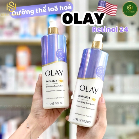  Dưỡng thể ngừa lão hoá OLAY #Retinol & Vitamin B3+ Lotion 502mL