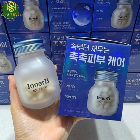 Viên uống cấp nước INNERB Aqua Rich 56 viên