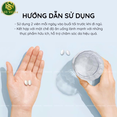 Viên uống cấp nước INNERB Aqua Rich 56 viên