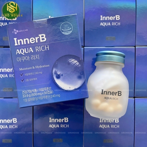 Viên uống cấp nước INNERB Aqua Rich 56 viên