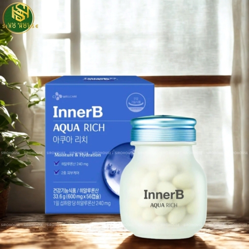 Viên uống cấp nước INNERB Aqua Rich 56 viên