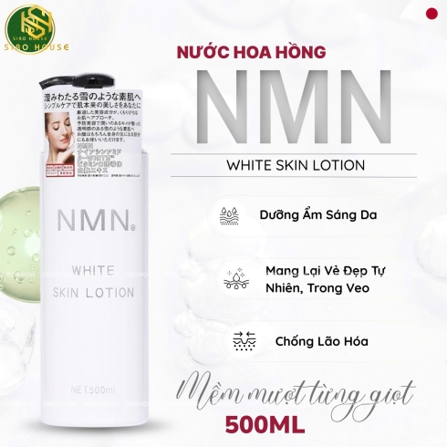 Nước cân bằng NMN White Skin Lotion 500mL
