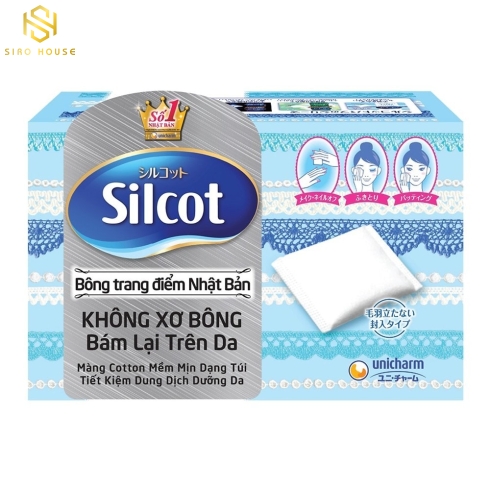 Bông Tẩy Trang Silcot Velvet Touch Cotton